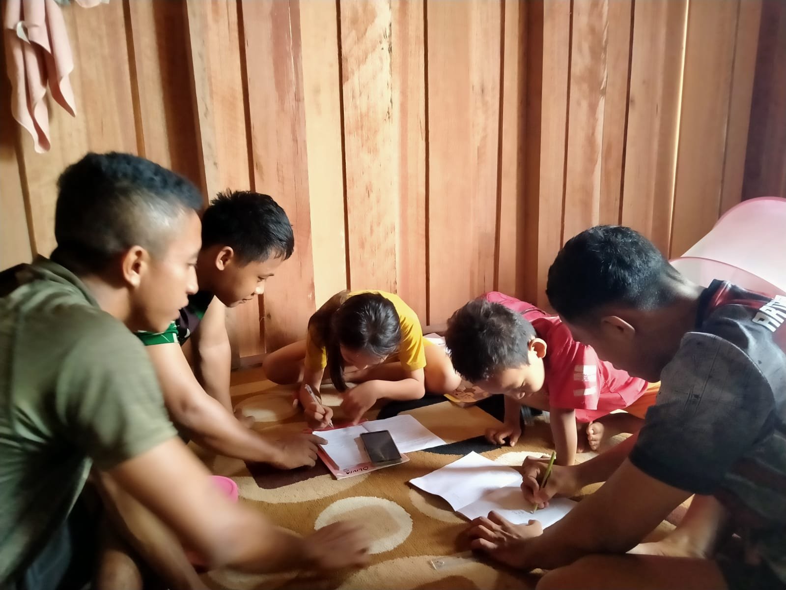 Satgas TMMD Kodim 1016/Plk Peduli Pendidikan Anak
